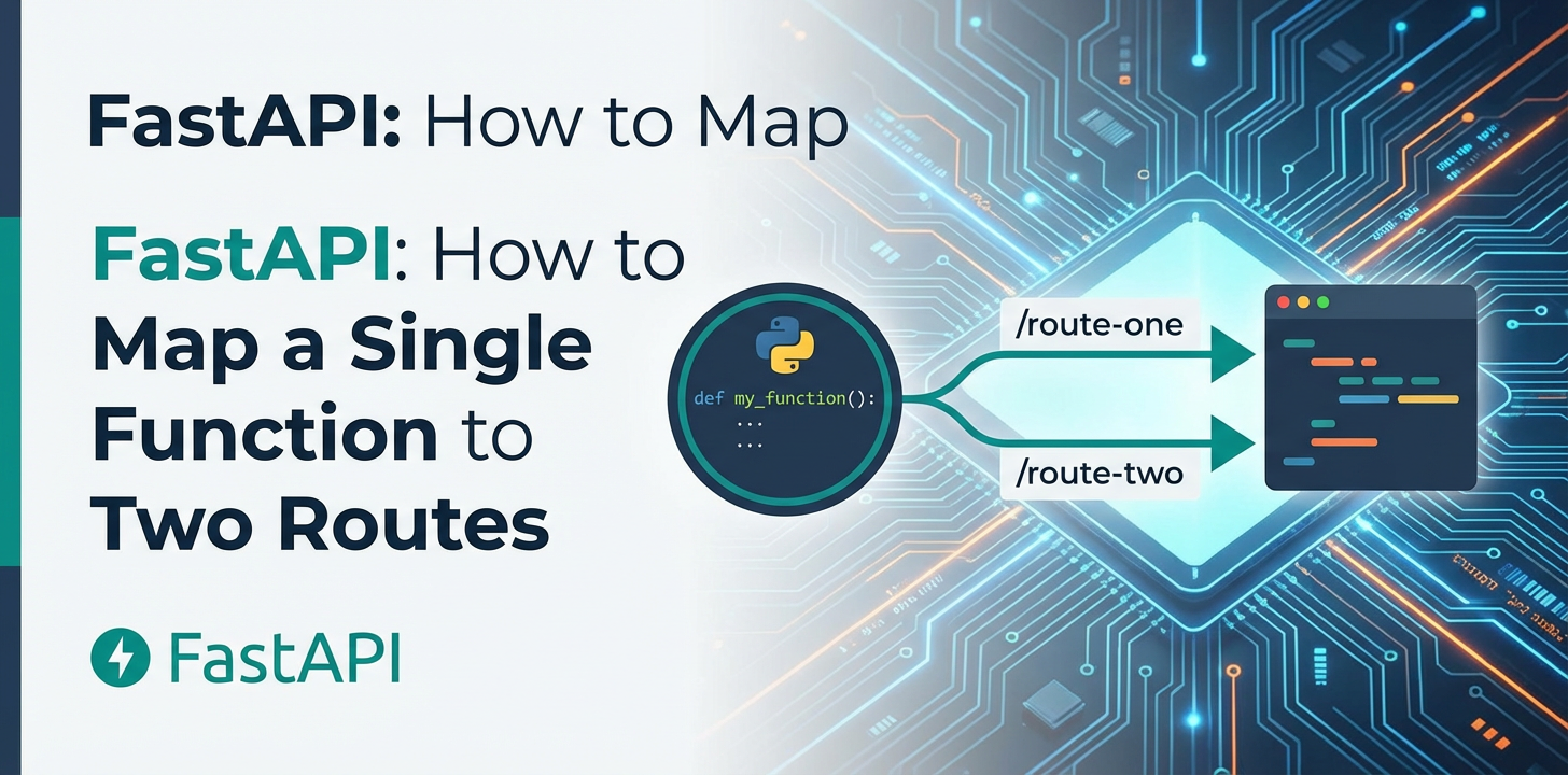 FastAPI: How to Map a Single Function to Two Routes