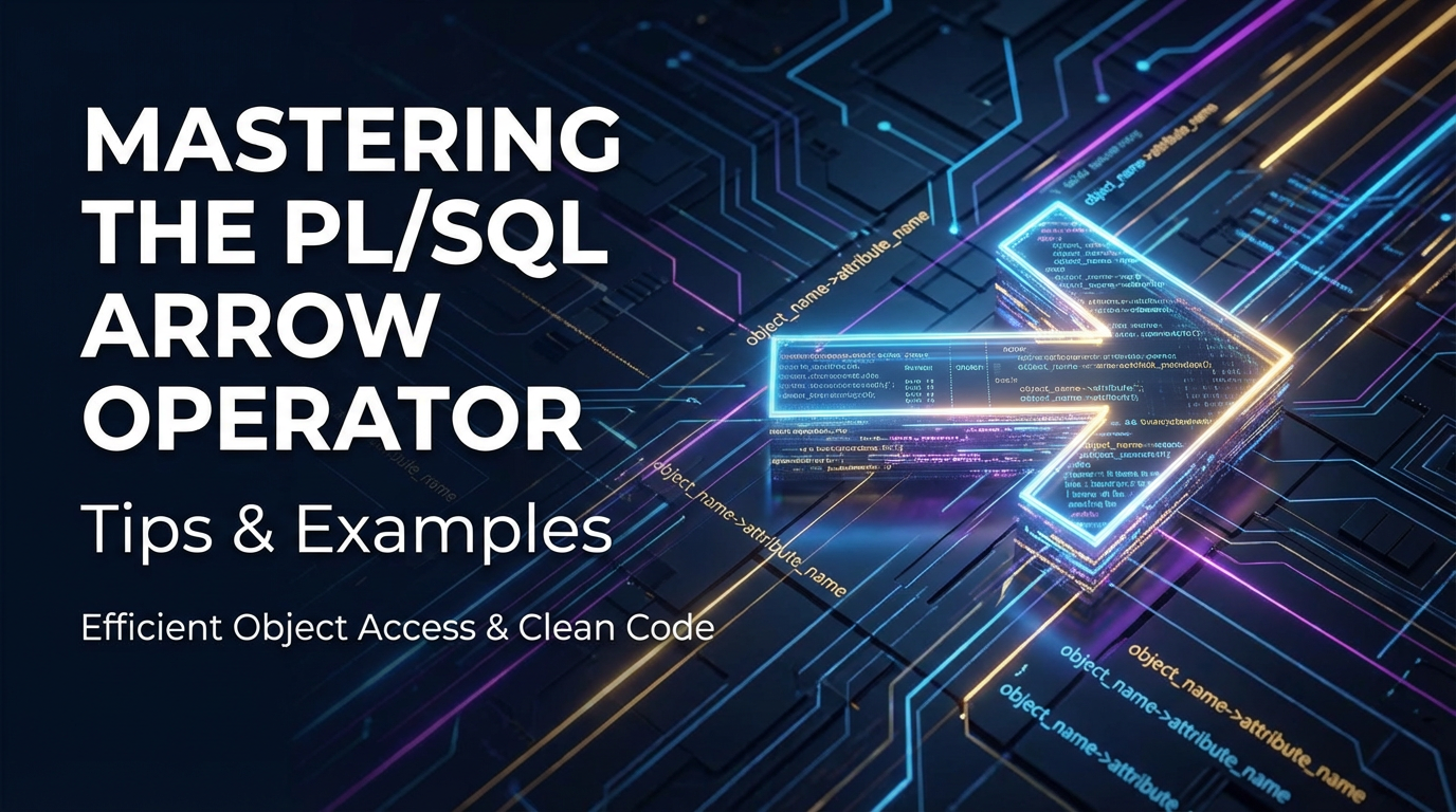 Mastering the PL/SQL Arrow Operator: Tips & Examples