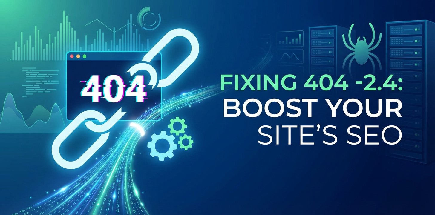 Fixing 404 -2.4: Boost Your Site's SEO