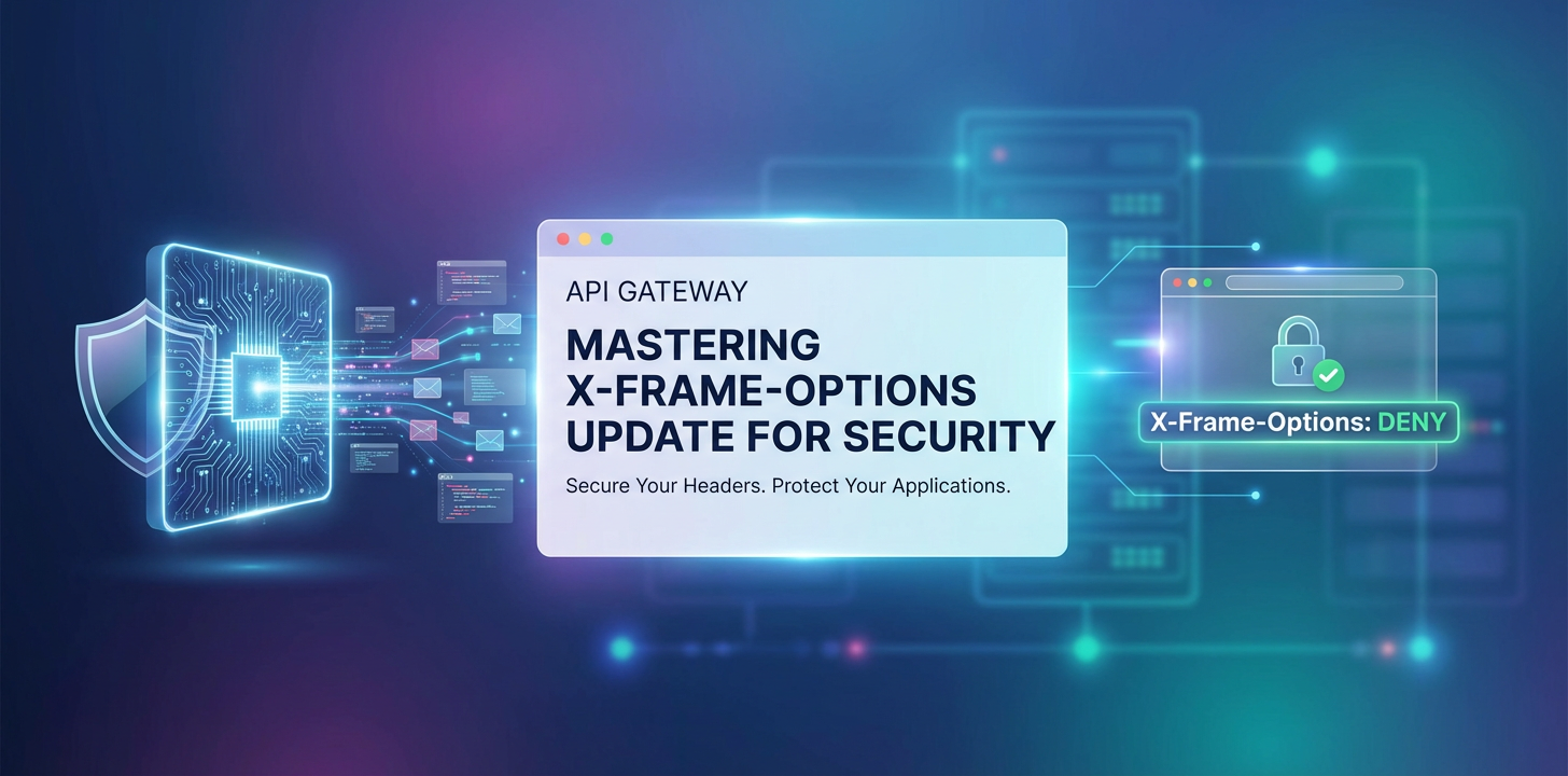 Mastering API Gateway X-Frame-Options Update for Security