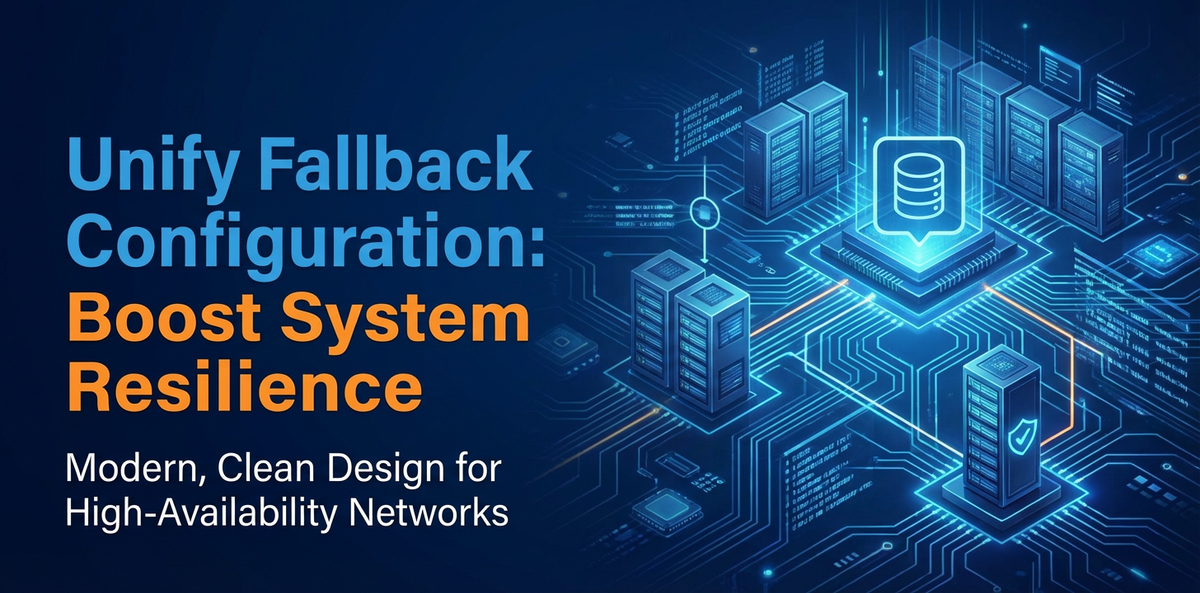 Unify Fallback Configuration: Boost System Resilience