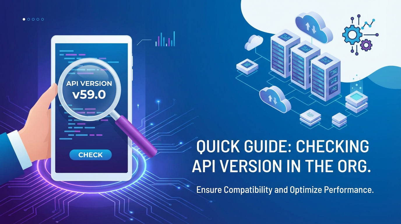 Quick Guide: Checking API Version in the Org