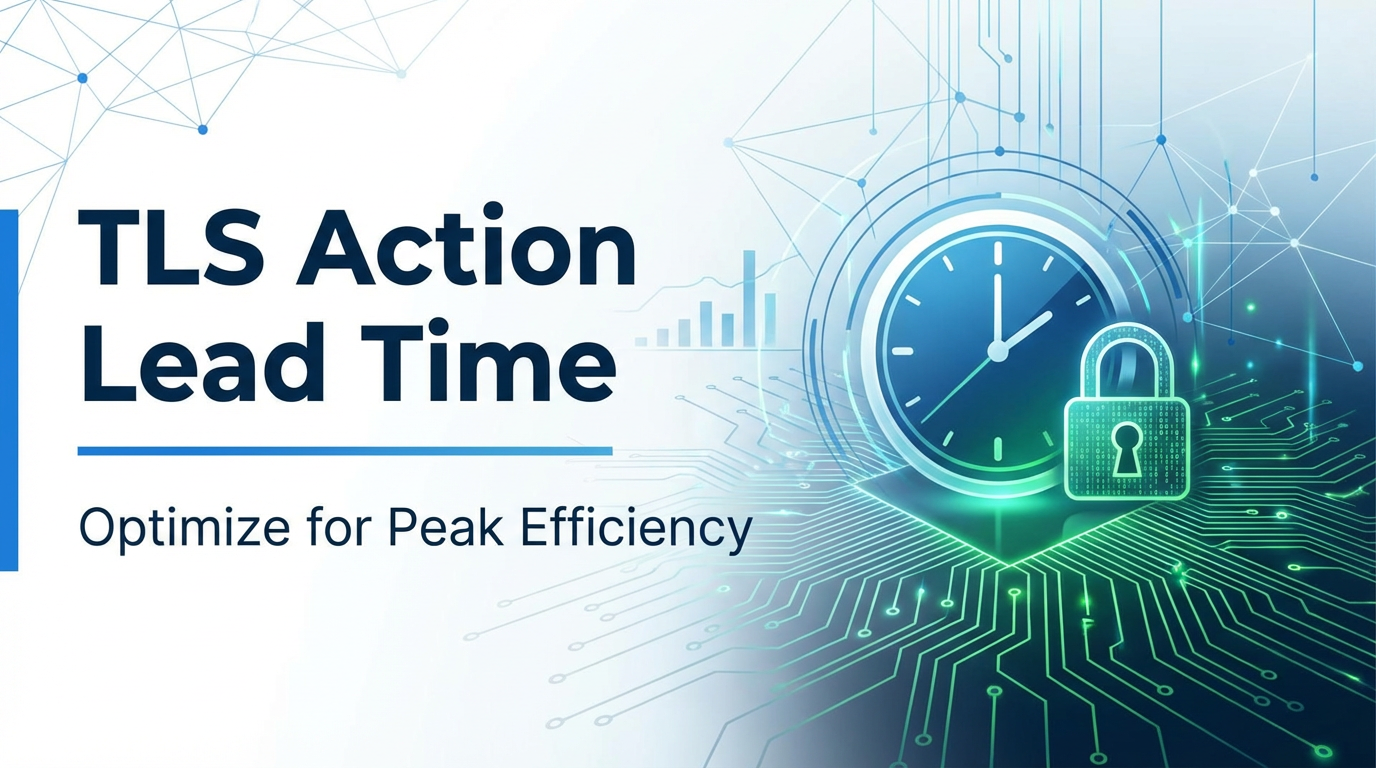 TLS Action Lead Time: Optimize for Peak Efficiency
