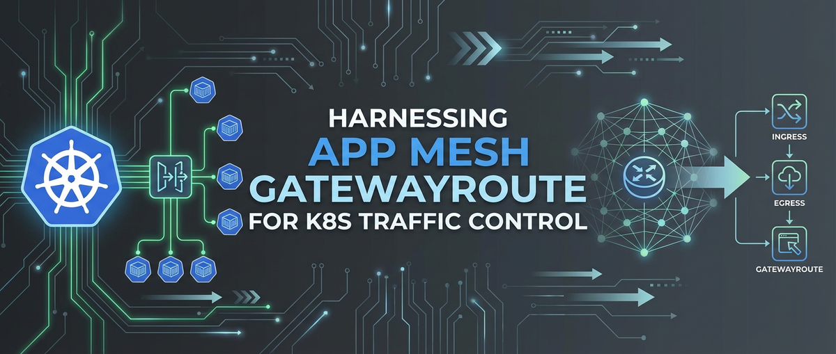 Harnessing App Mesh GatewayRoute for K8s Traffic Control