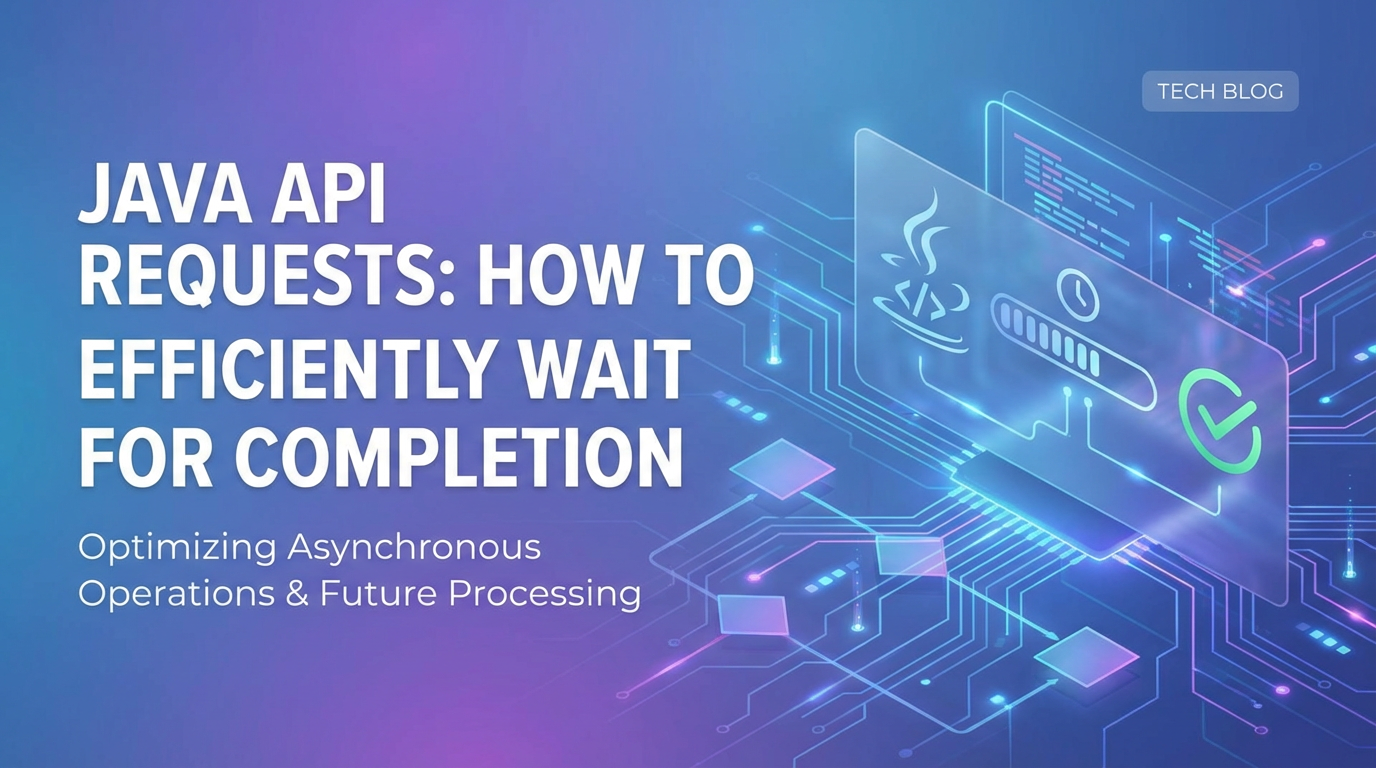 Java API Requests: How to Efficiently Wait for Completion