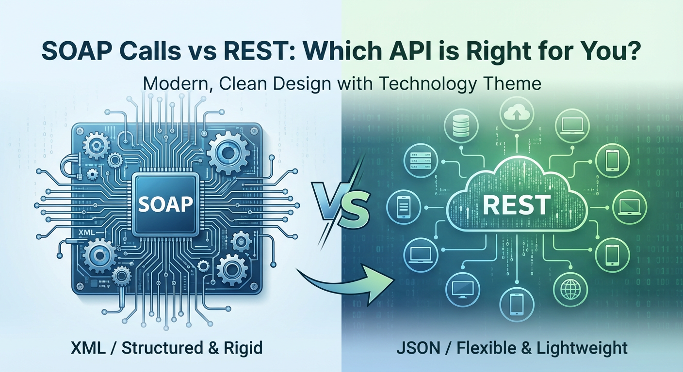 SOAP Calls vs REST: Which API is Right for You?