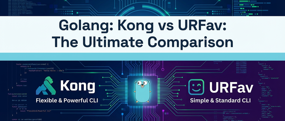 Golang, Kong vs URFav: The Ultimate Comparison