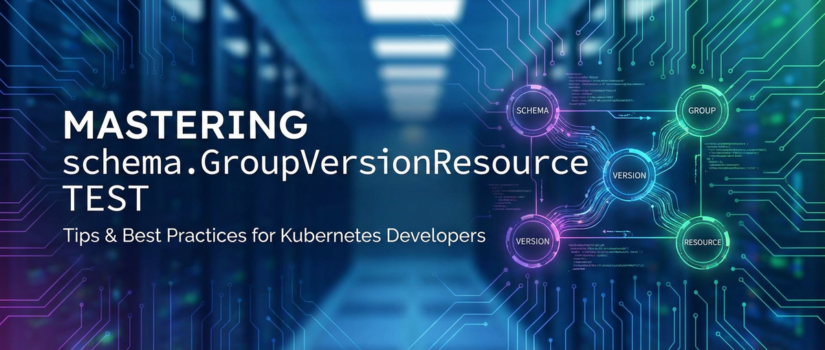 Mastering schema.GroupVersionResource Test: Tips & Best Practices
