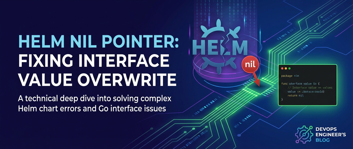 Helm Nil Pointer: Fixing Interface Value Overwrite
