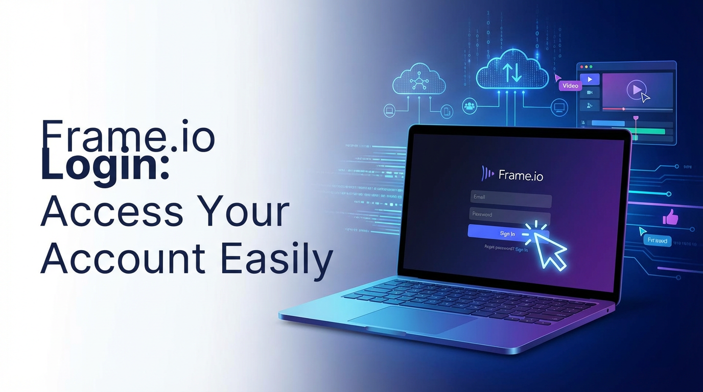 Frame.io Login: Access Your Account Easily