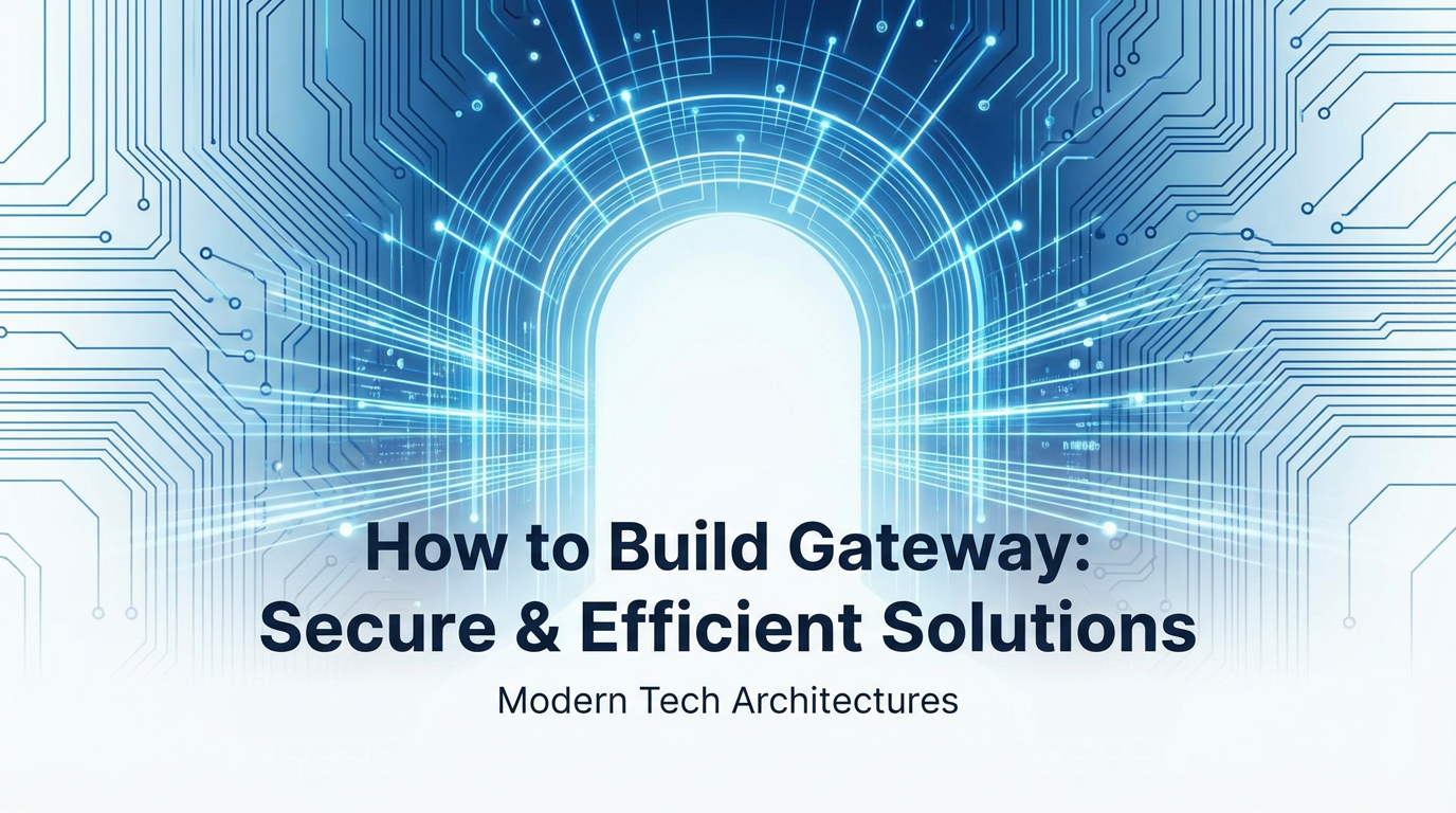 How to Build Gateway: Secure & Efficient Solutions