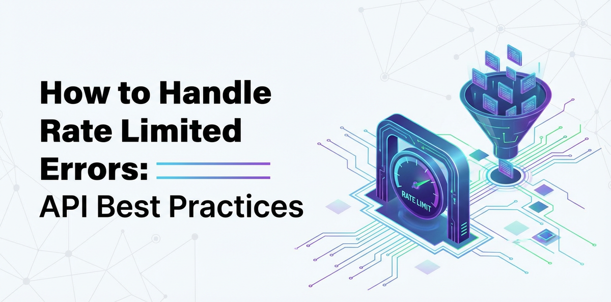 How to Handle Rate Limited Errors: API Best Practices