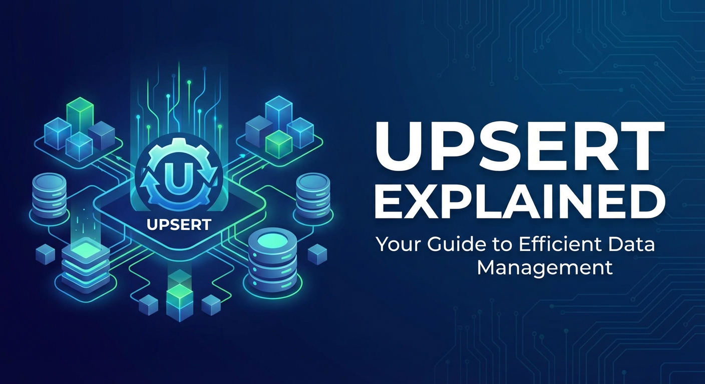 Upsert Explained: Your Guide to Efficient Data Management