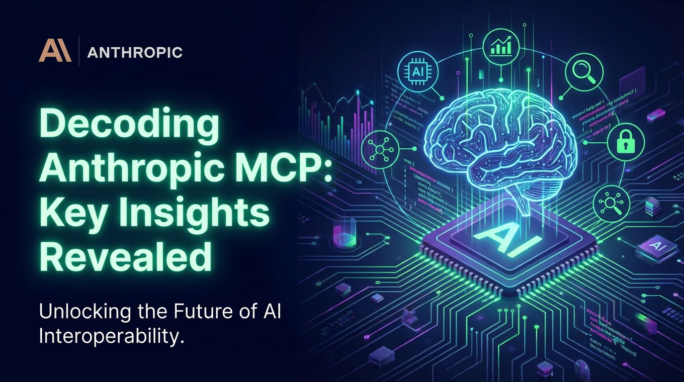 Decoding Anthropic MCP: Key Insights Revealed