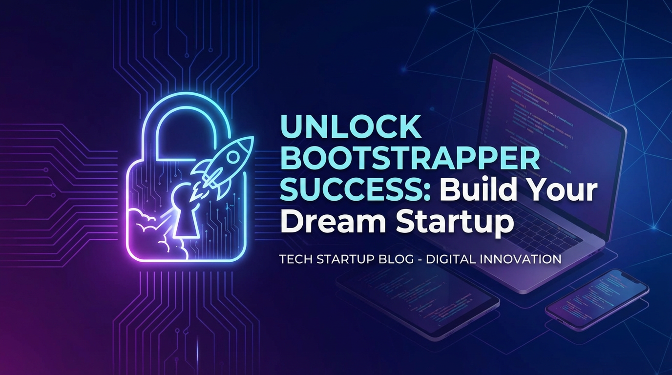 Unlock Bootstrapper Success: Build Your Dream Startup