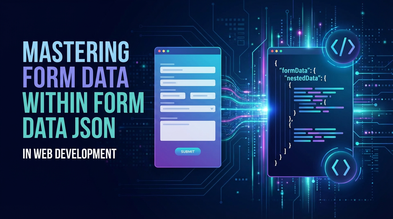 Mastering form data within form data json in Web Development