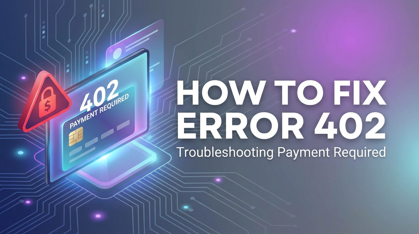 How to Fix Error 402: Troubleshooting Payment Required