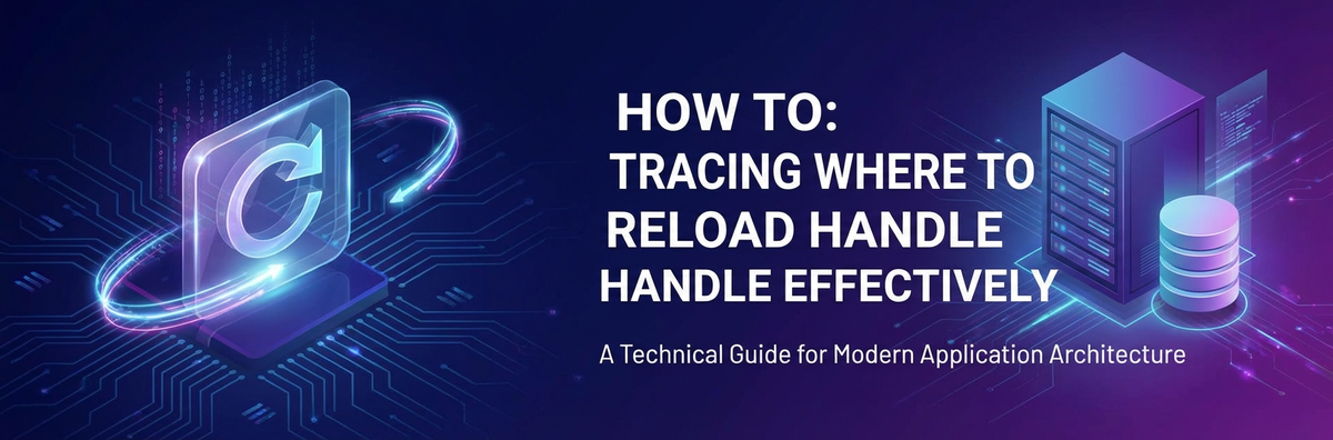 How To: Tracing Where to Keep Reload Handle Effectively