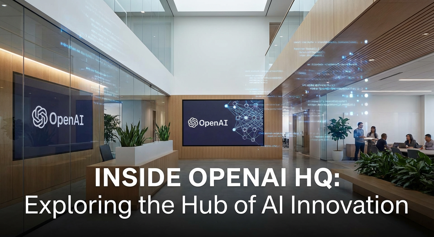 Inside OpenAI HQ: Exploring the Hub of AI Innovation