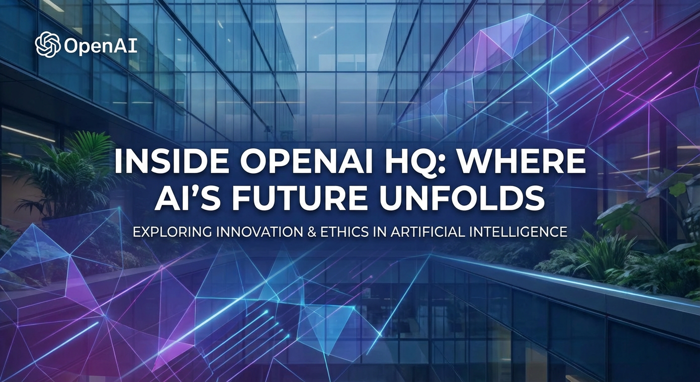 Inside OpenAI HQ: Where AI's Future Unfolds