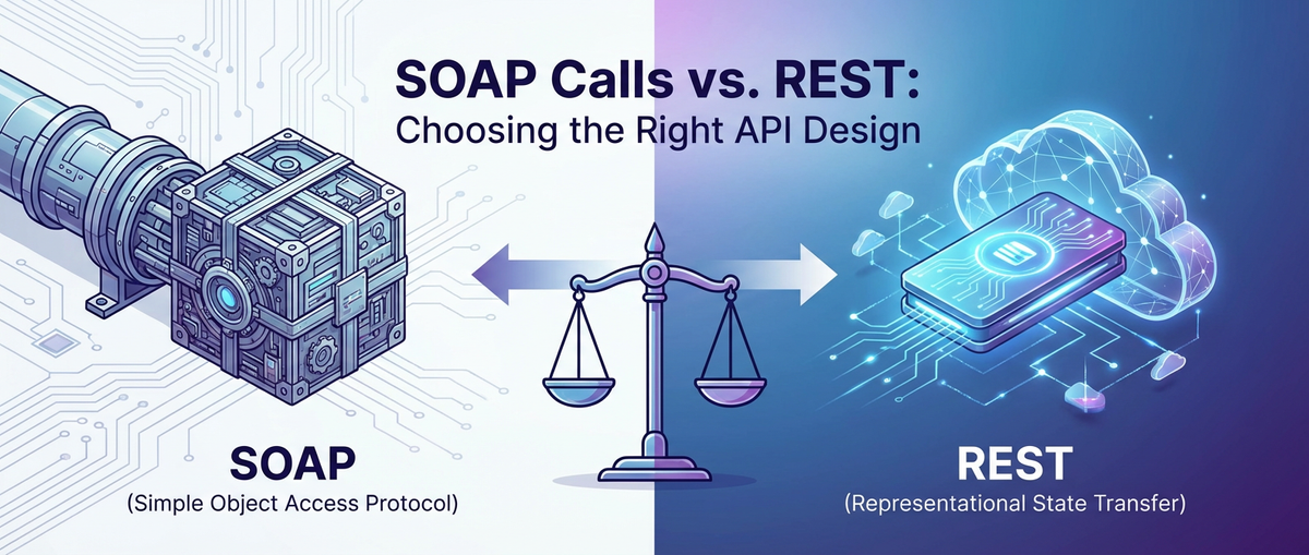 SOAP Calls vs. REST: Choosing the Right API Design