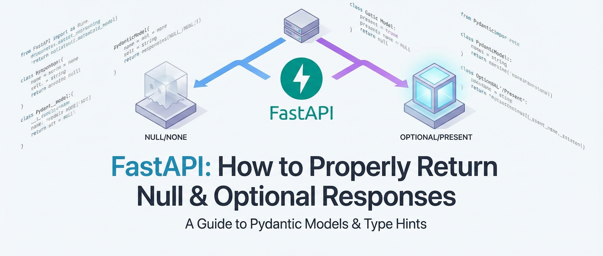 FastAPI: How to Properly Return Null & Optional Responses