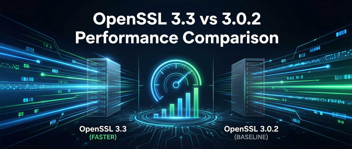 OpenSSL 3.3 vs 3.0.2 Performance Comparison