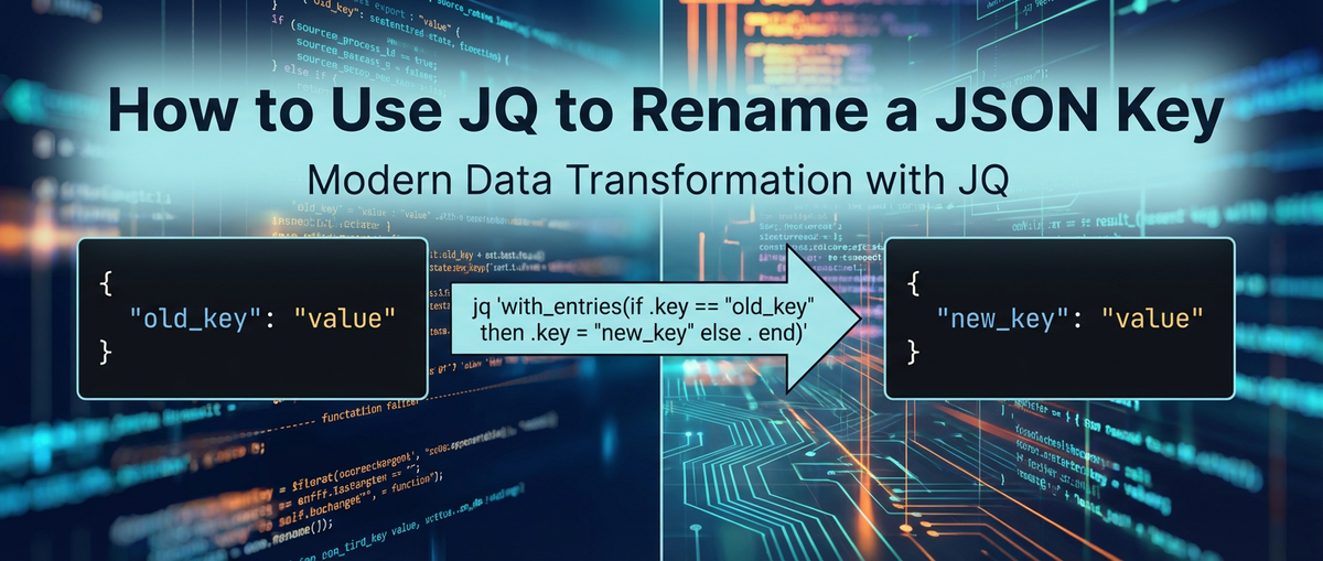 How to Use JQ to Rename a JSON Key