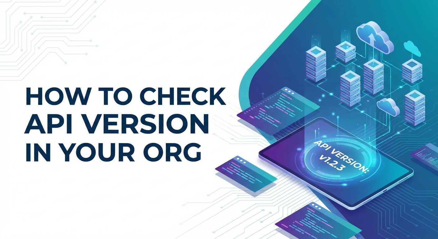 How to Check API Version in Your Org