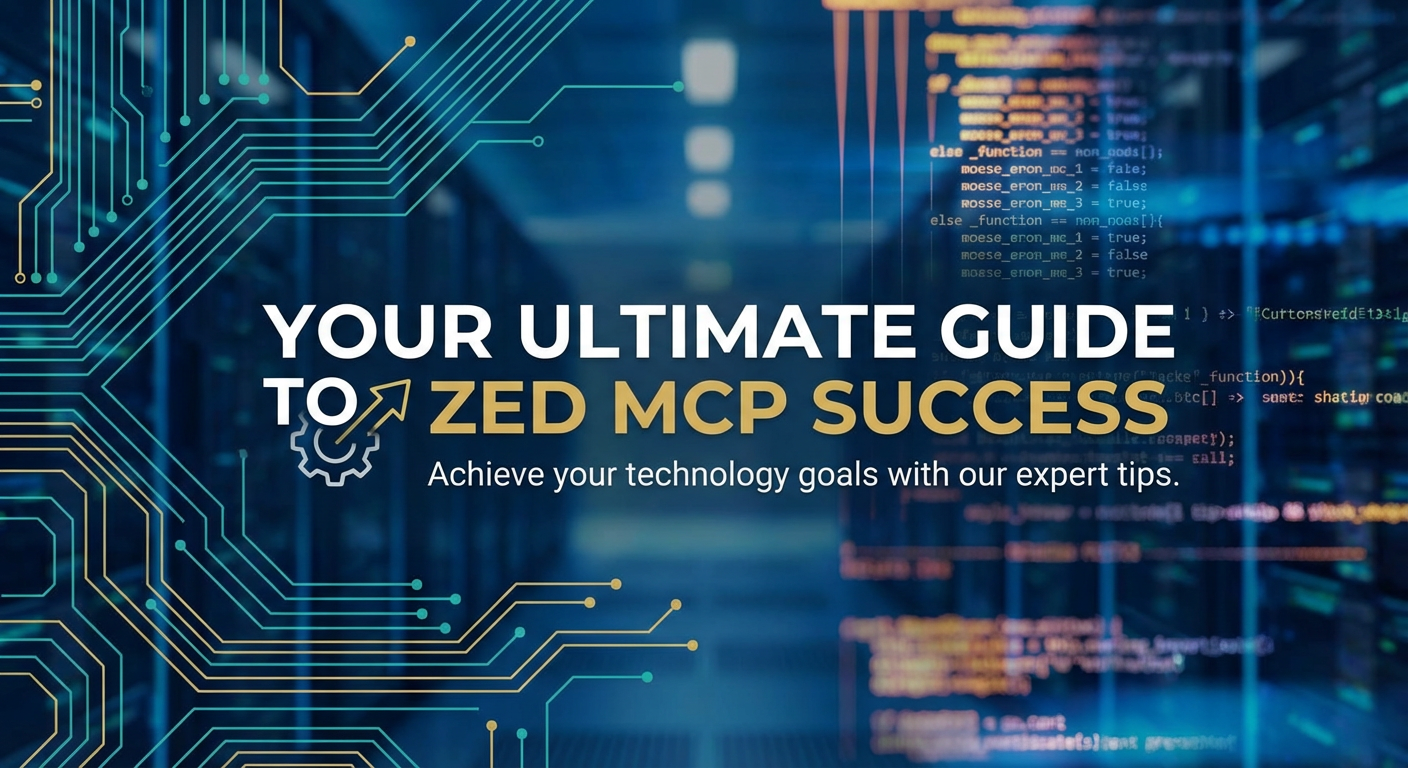 Your Ultimate Guide to Zed MCP Success