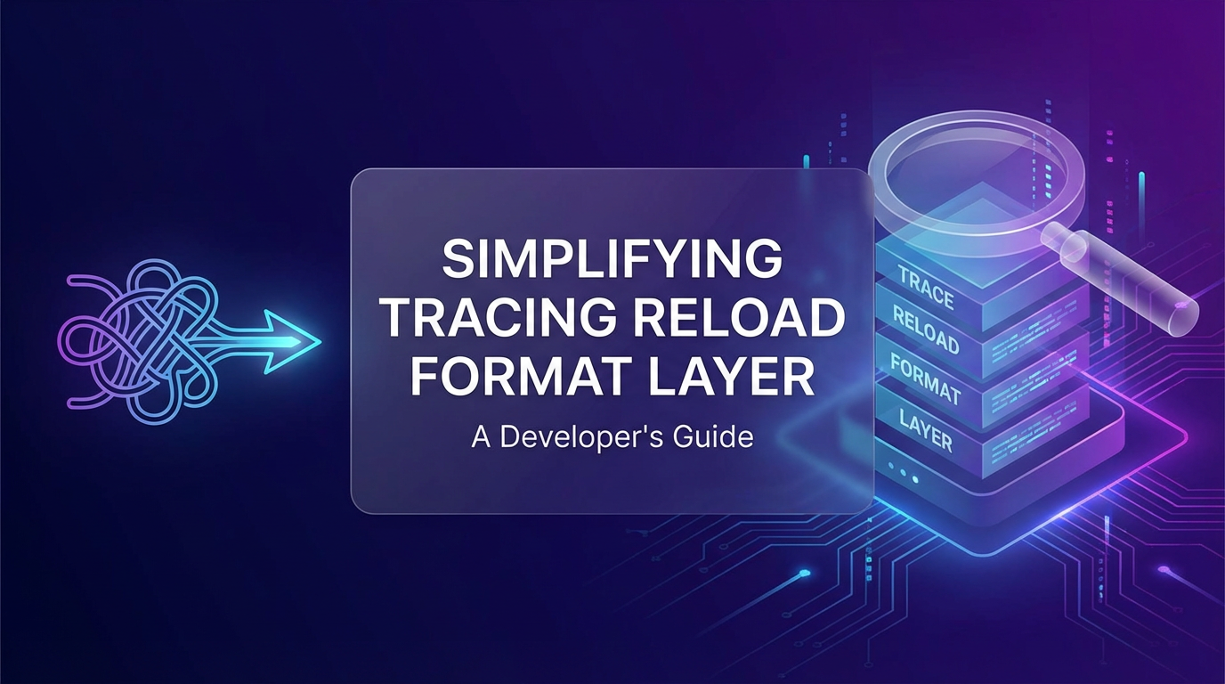 Simplifying Tracing Reload Format Layer: A Developer's Guide