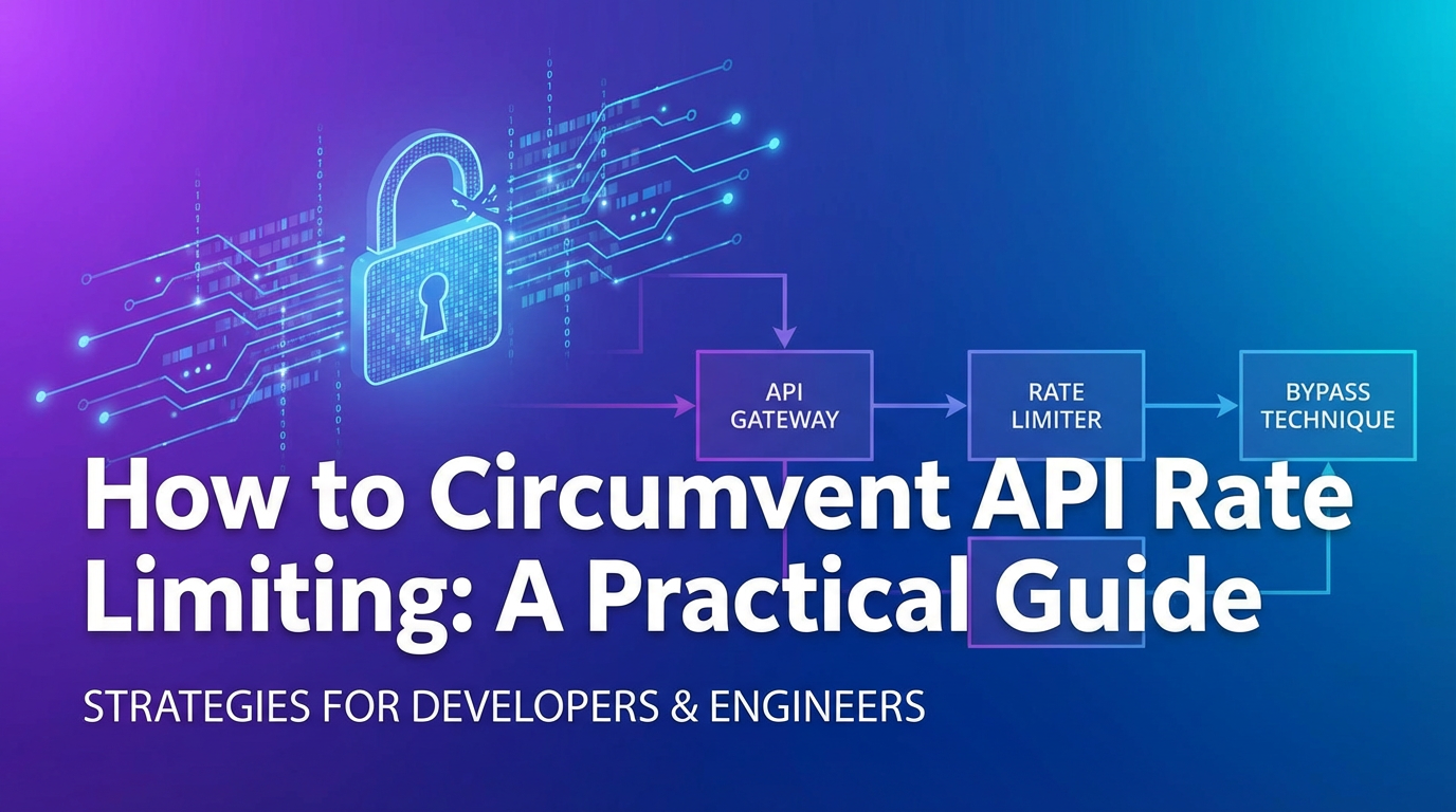How to Circumvent API Rate Limiting: A Practical Guide
