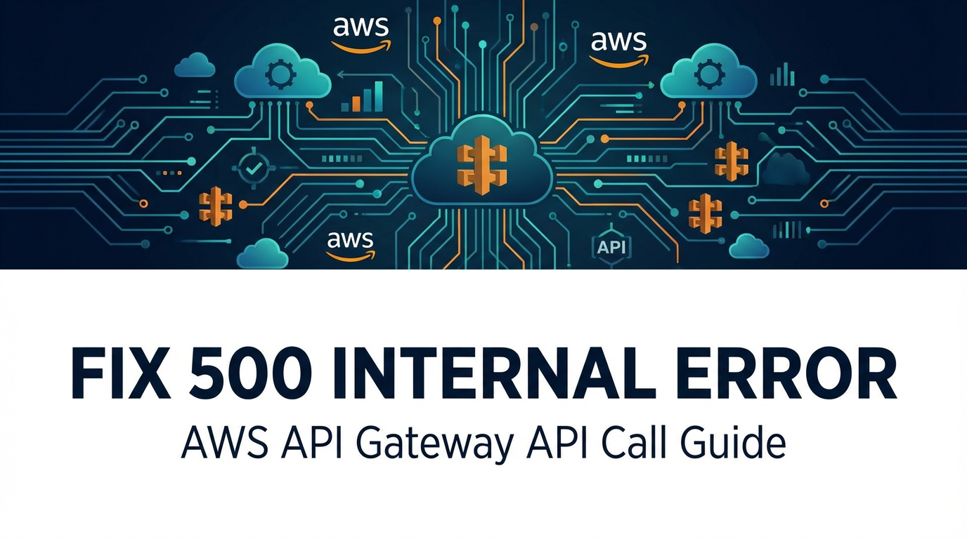 Fix 500 Internal Error: AWS API Gateway API Call Guide