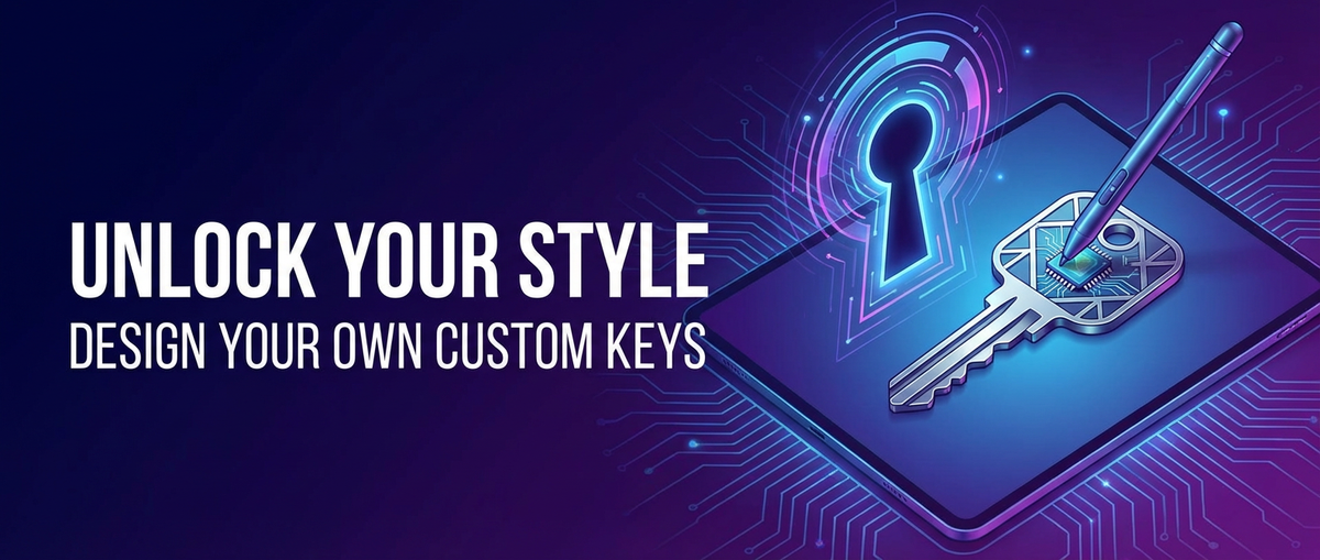 Unlock Your Style: Design Your Own Custom Keys