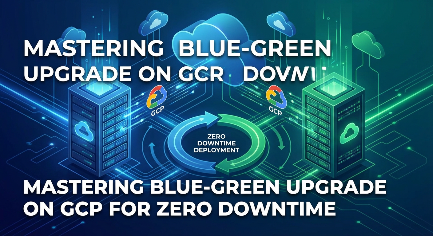 Mastering Blue Green Upgrade on GCP for Zero Downtime