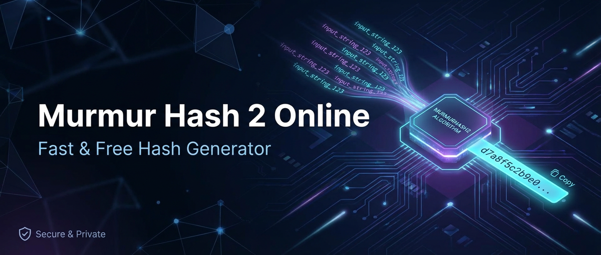Murmur Hash 2 Online: Fast & Free Hash Generator