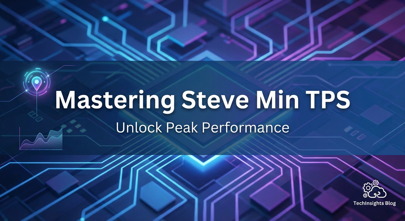 Mastering Steve Min TPS: Unlock Peak Performance
