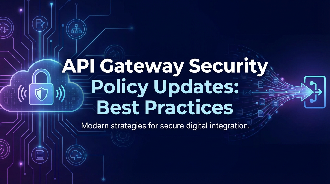 API Gateway Security Policy Updates: Best Practices