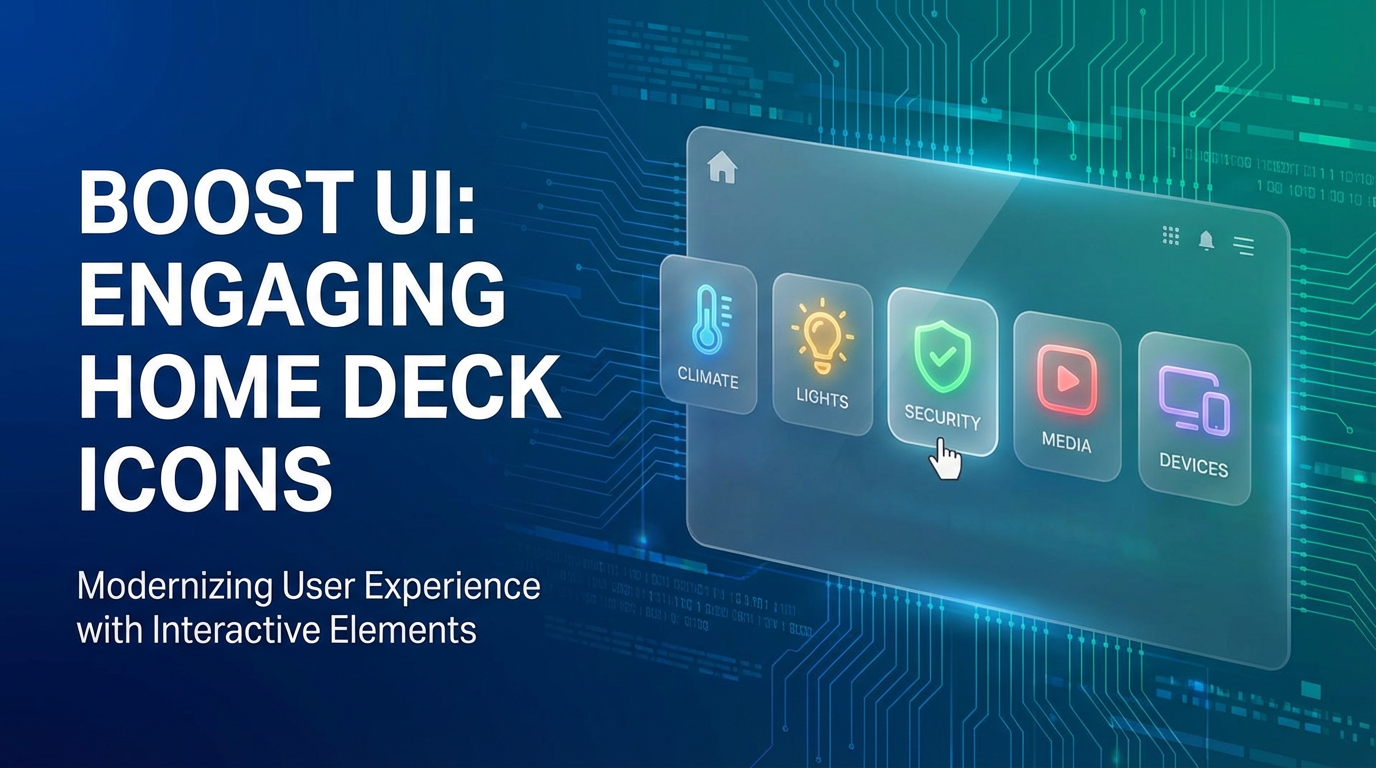 Boost UI with Engaging Home Deck Icons