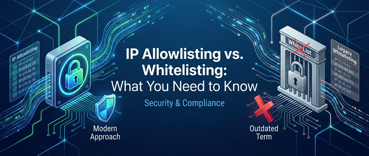 IP Allowlisting vs Whitelisting: What You Need to Know