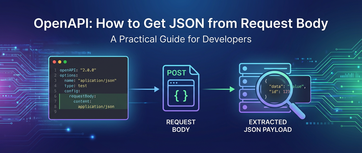 OpenAPI: How to Get JSON from Request Body