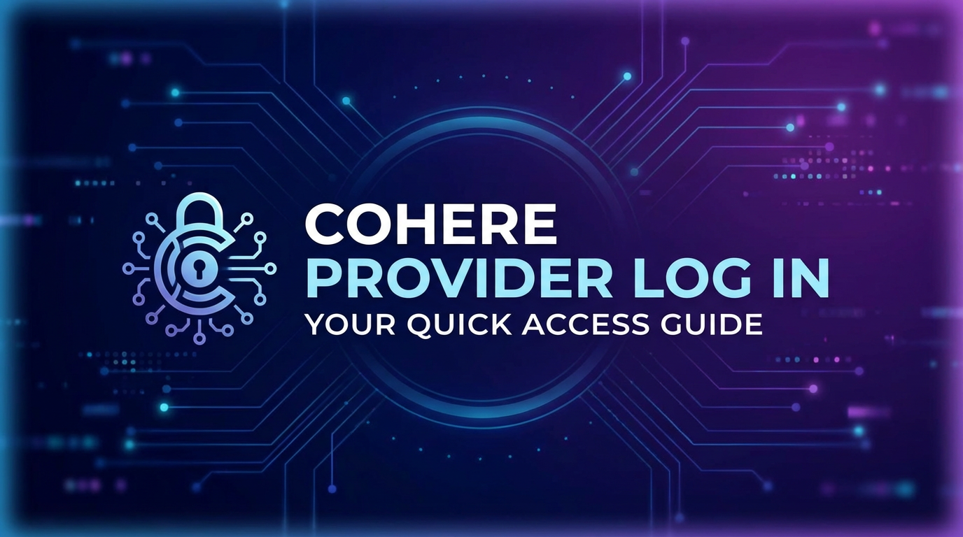 Cohere Provider Log In: Your Quick Access Guide