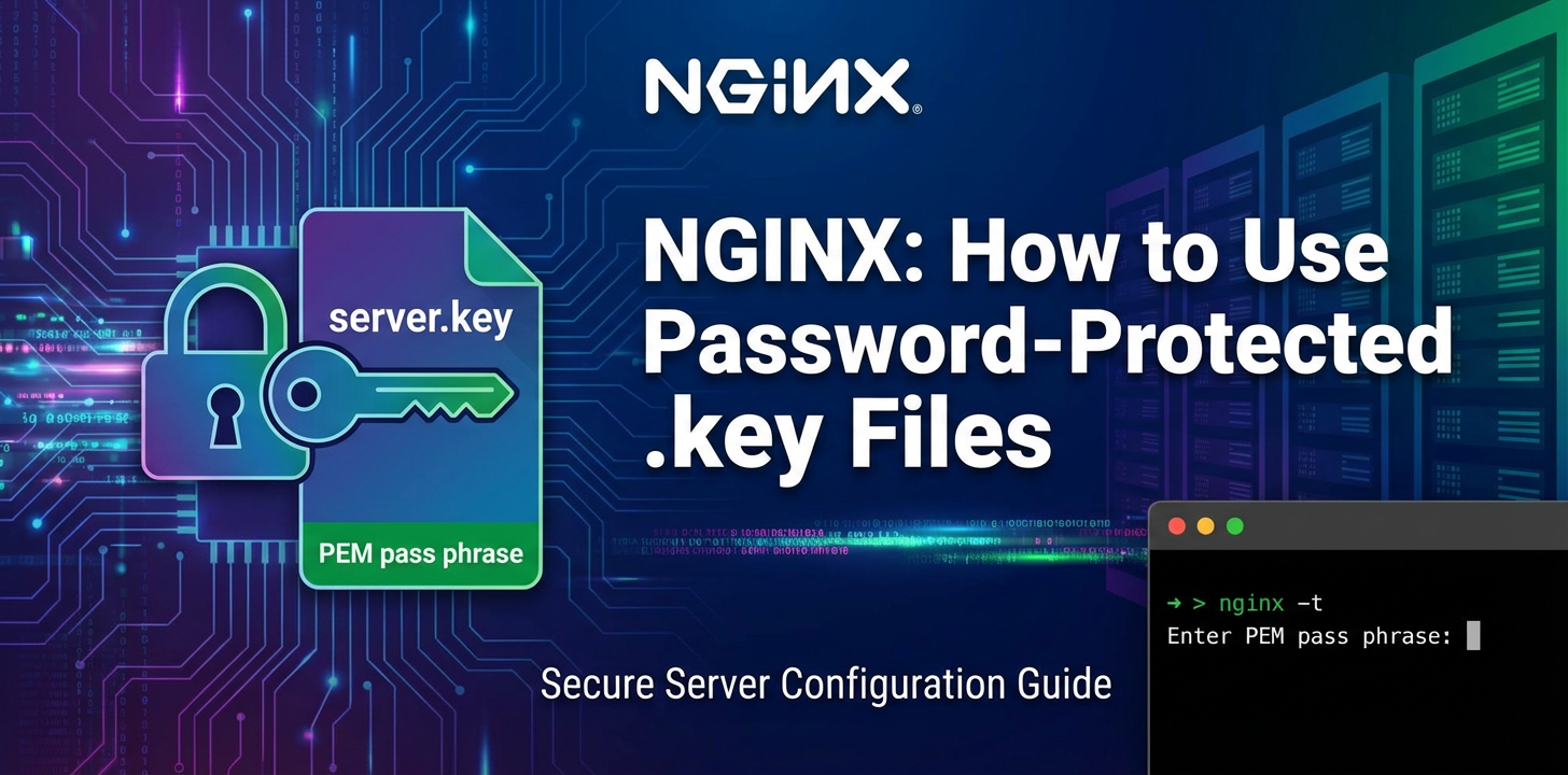 Nginx: How to Use Password-Protected .key Files