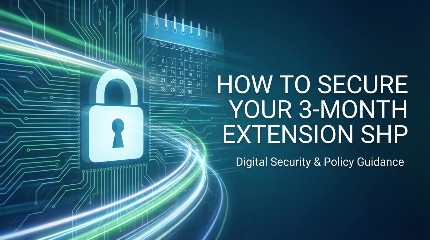 How to Secure Your 3-Month Extension SHP