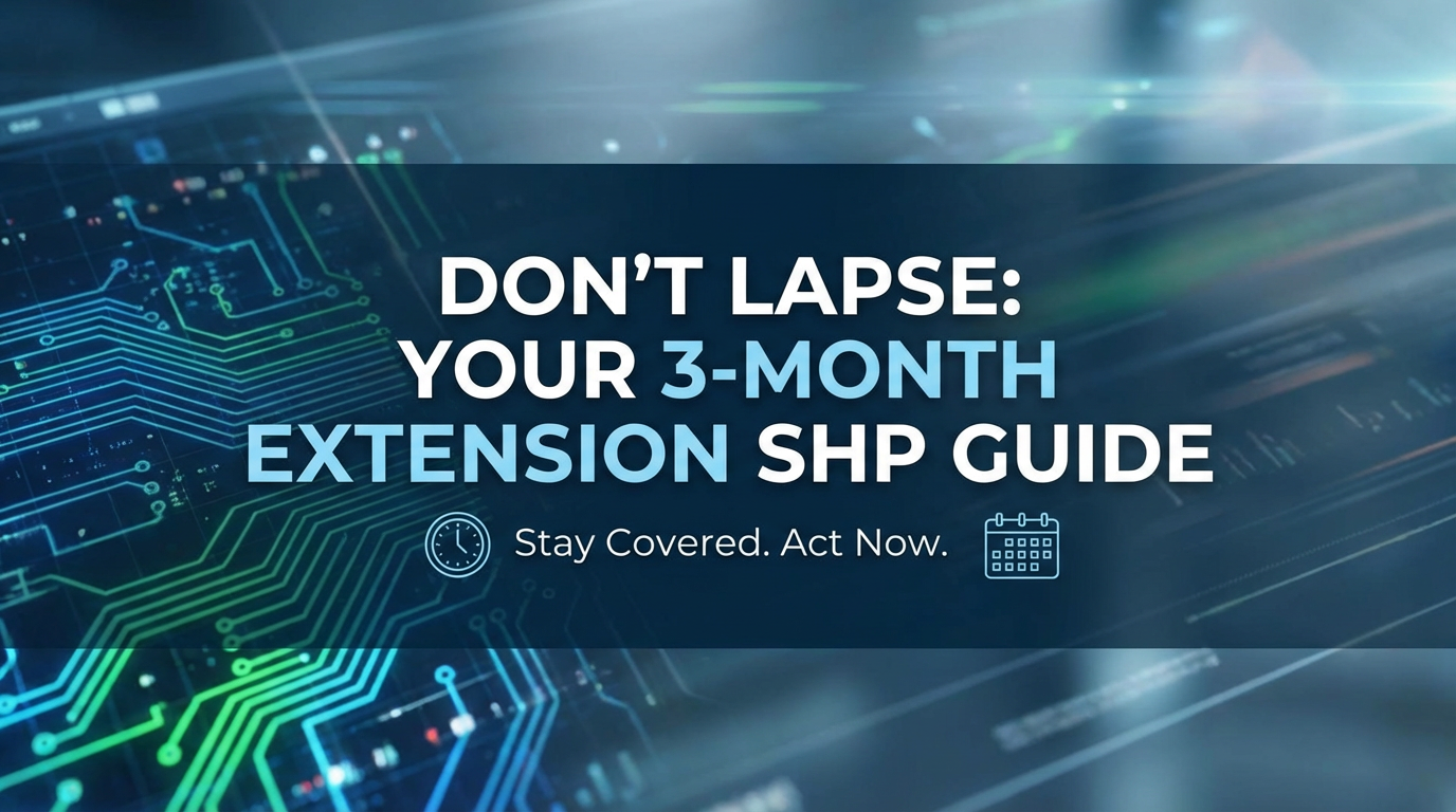 Don't Lapse: Your 3-Month Extension SHP Guide