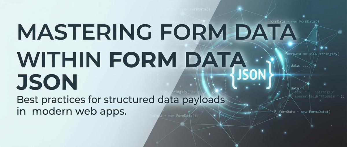 Mastering Form Data Within Form Data JSON