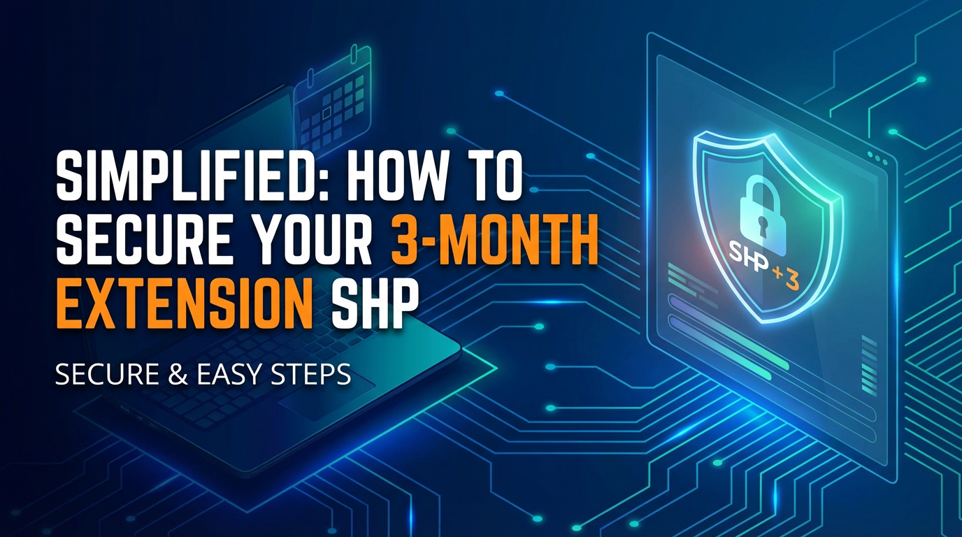 Simplified: How to Secure Your 3-Month Extension SHP