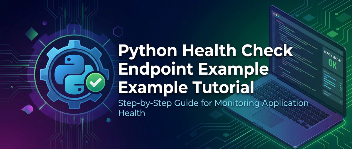 Python Health Check Endpoint Example Tutorial