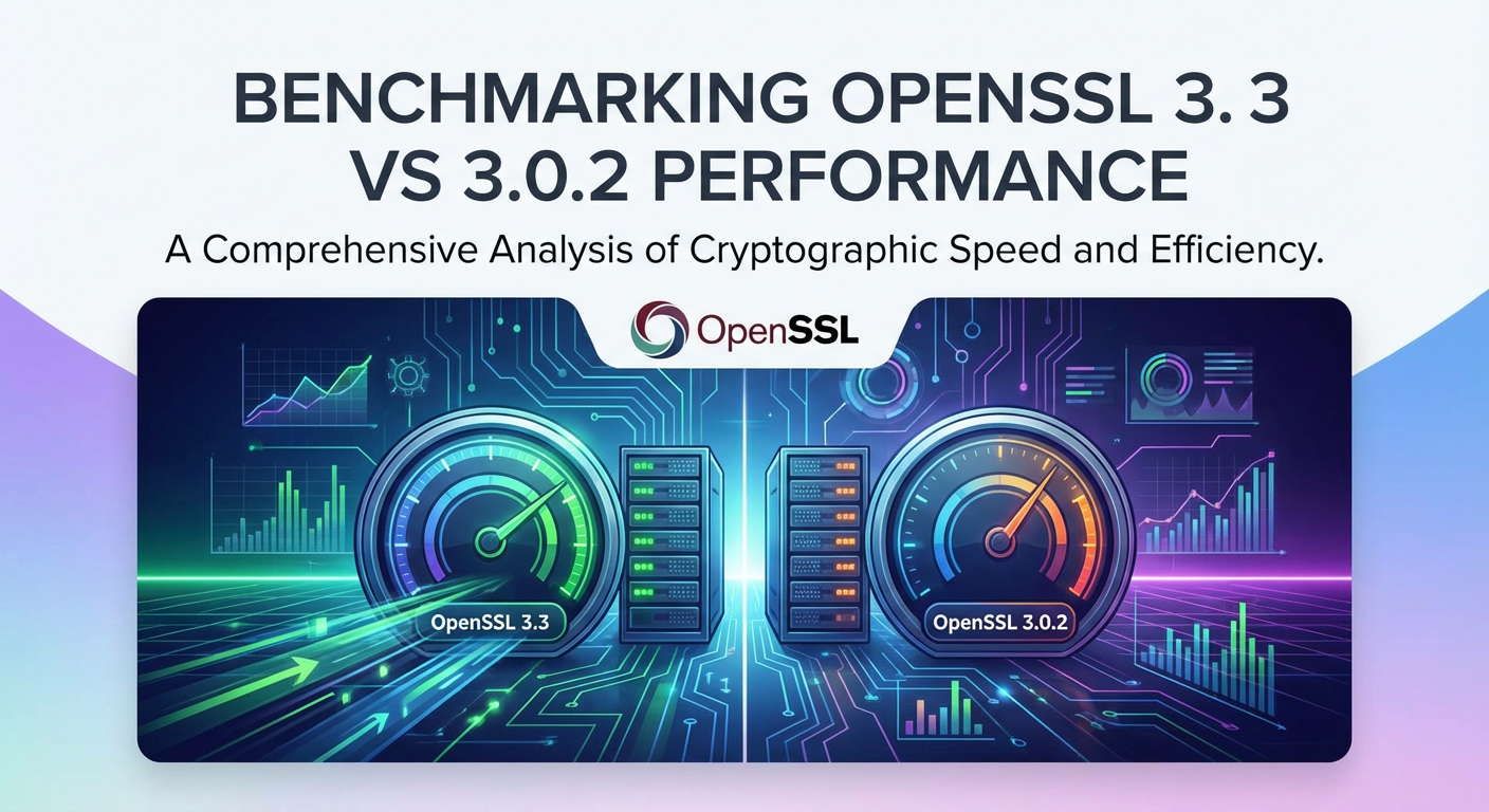 Benchmarking OpenSSL 3.3 vs 3.0.2 Performance