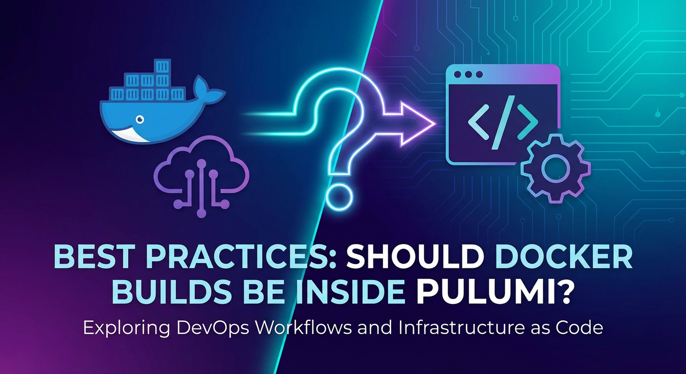 Best Practices: Should Docker Builds Be Inside Pulumi?
